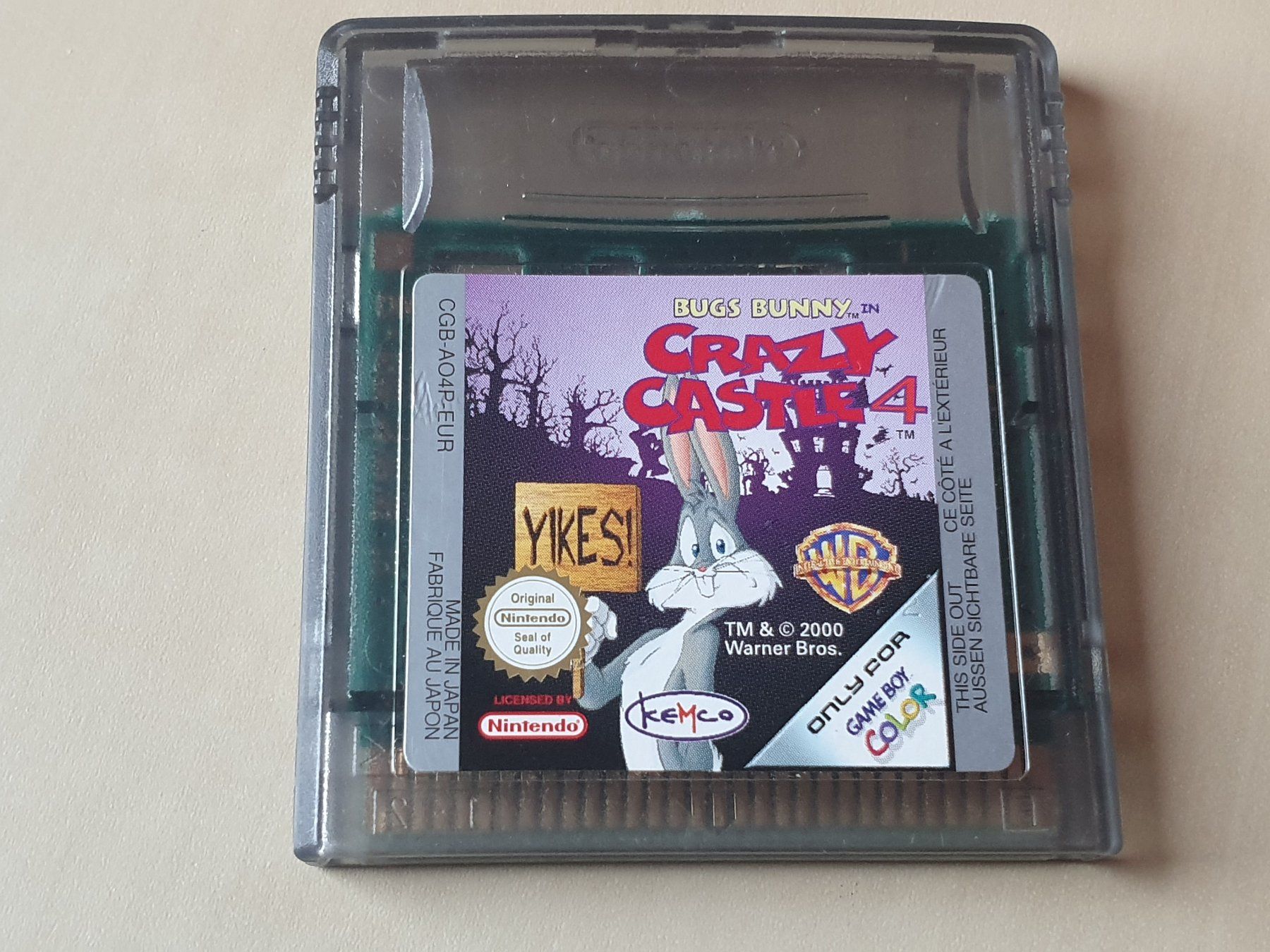 Nintendo Giochi: Bugs Bunny Crazy Castle 4 – Usato da Stansstad venduto da collectorsshop