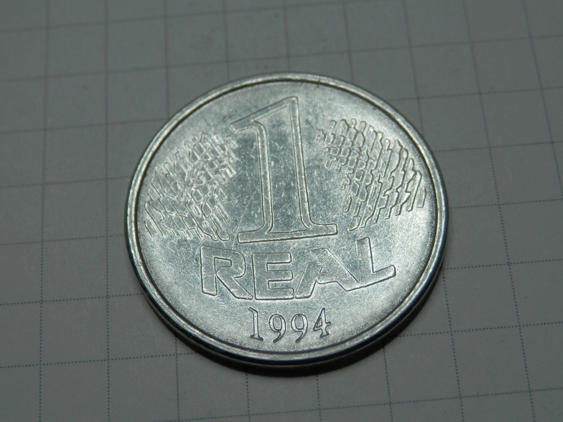 Tutti le monete: Brasilien  1 Real, 1994 – Usato da Weiach venduto da weiach81