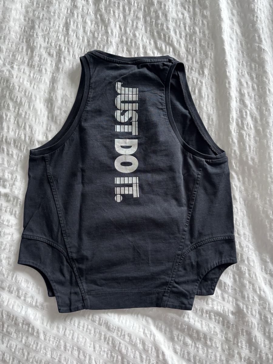 Nike Top: Nike "Just Do It" Tank Top, Black, XS – Usato da Dübendorf venduto da eli_dt6x 1