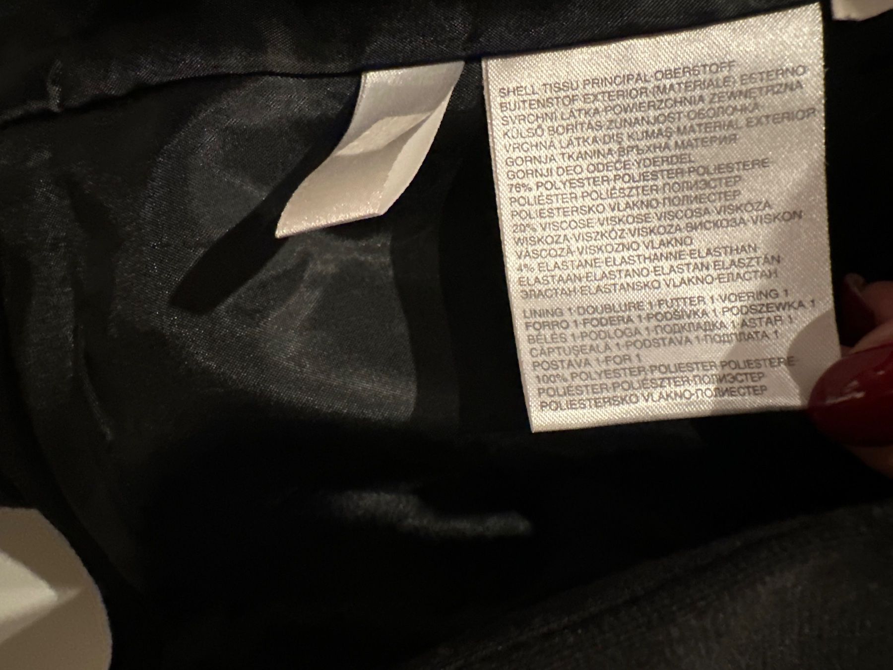 C&A Giacche: Schwarzer Blazer von Yessica, Grösse 34 – Usato da Zürich venduto da cfh_cg22 3