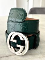 LUXUS Gucci GG Monogram Gürtel Ab 1.- !!‪!