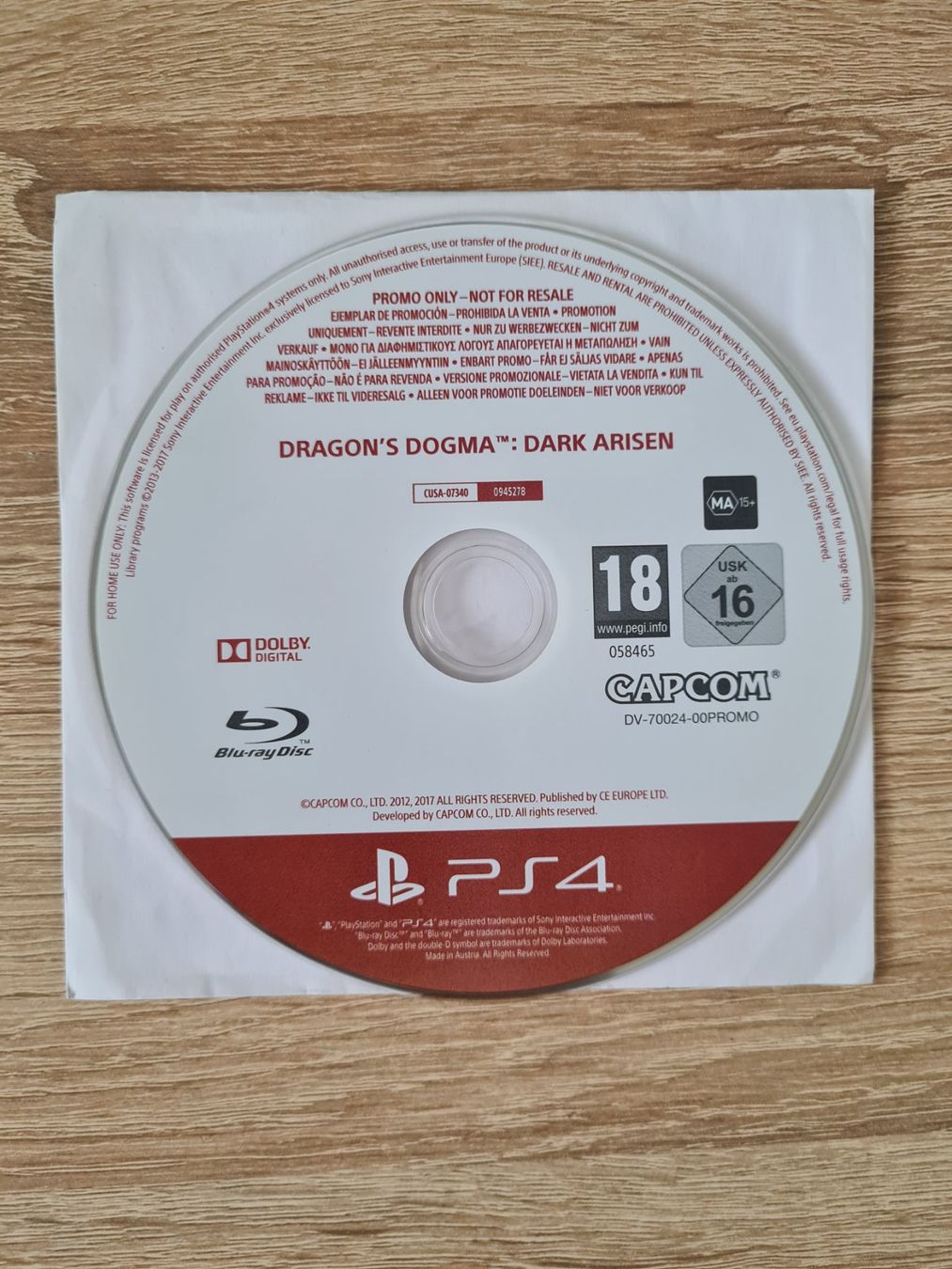 Spiele: Dragon's Dogma: Dark Arisen (Multilanguage) - PS4 – Gebraucht aus Carouge GE von Gasco 1