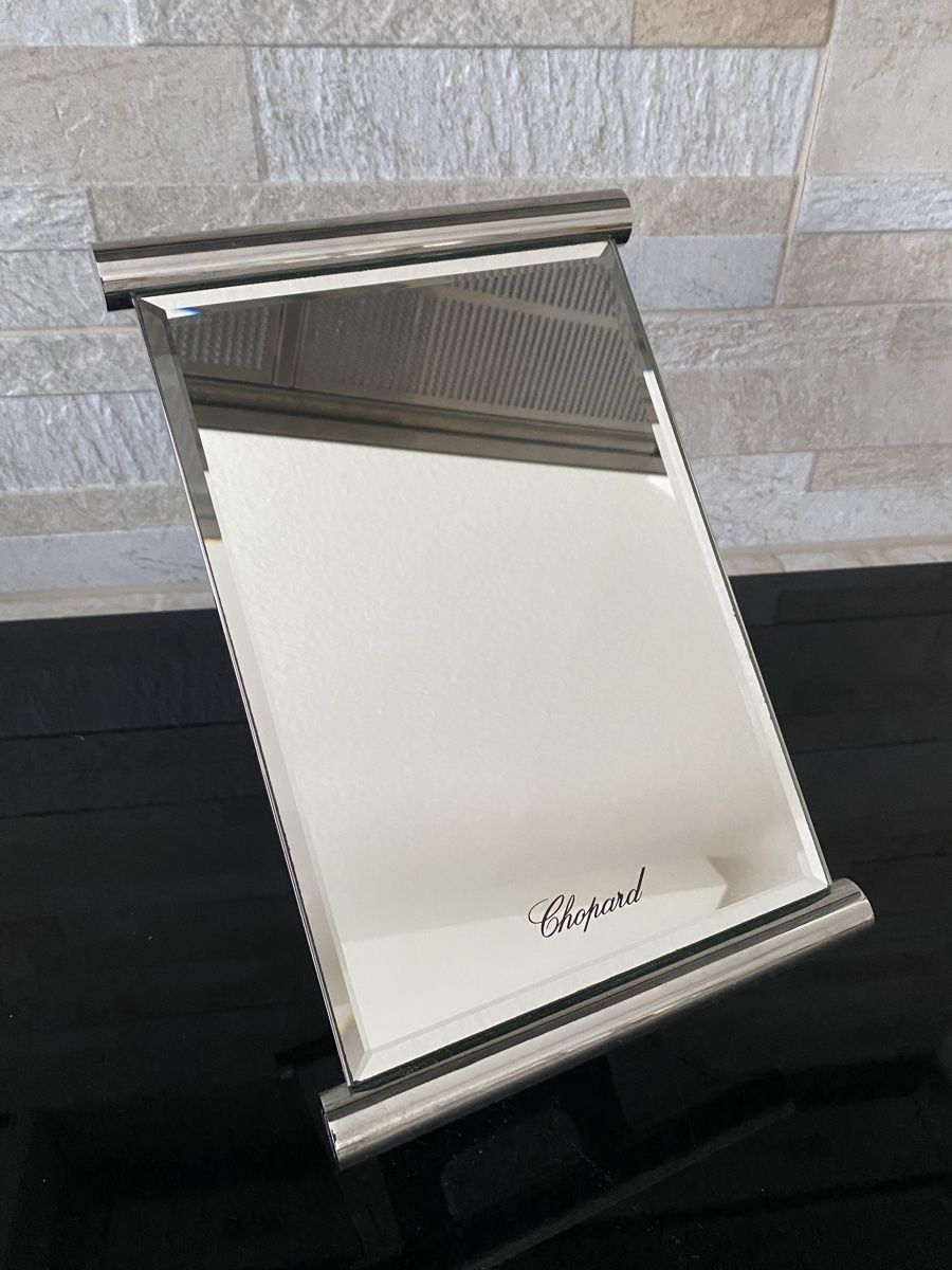 Spiegel: Miroir de table Chopard en métal vintage – Gebraucht aus Gland von Fanfan479