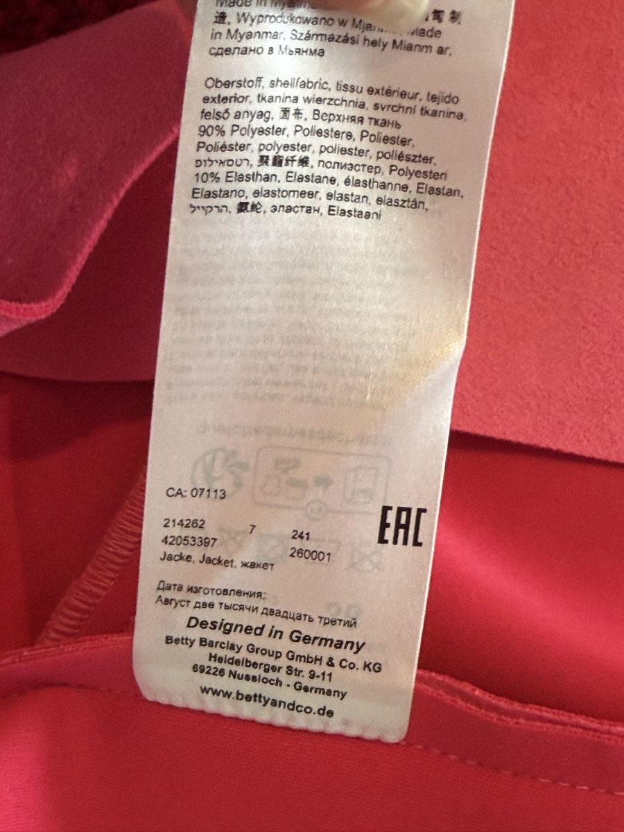 Betty Barclay Jacken: Betty & co jacket – Neu (gemäss Beschreibung) aus Schaffhausen von ars_9pmz 4