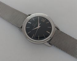 Vintage Eterna-Matic Automatik (1960) Schwarzes Zifferblatt