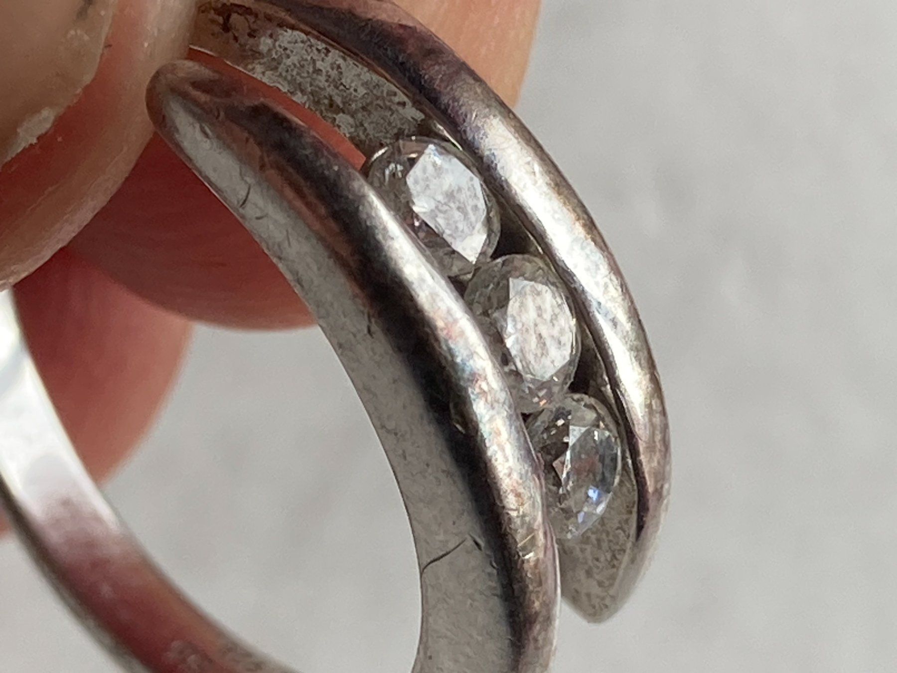 Anelli: Bague en Argent 925, Taille 56 avec écrin – Usato da Bassecourt venduto da CALUMET-X 6