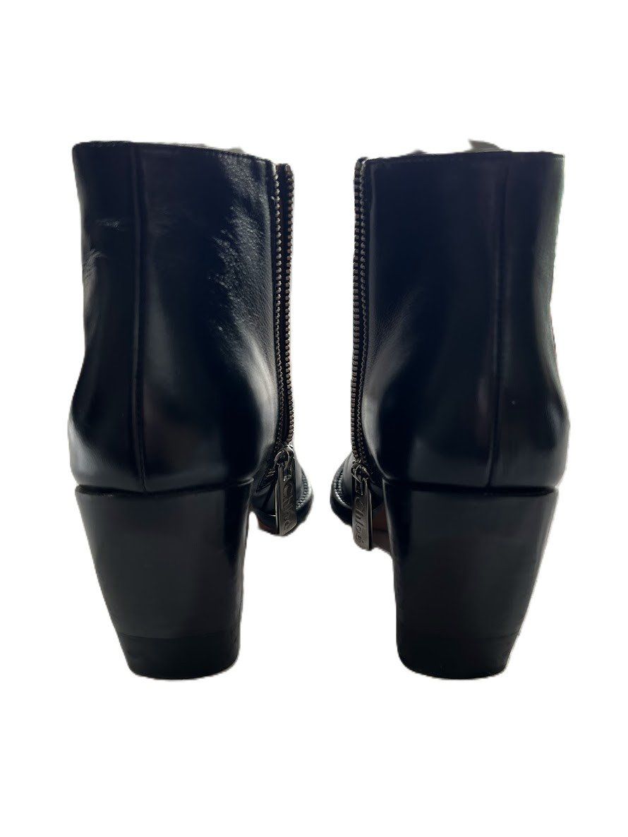 Chloé Damenschuhe: Bottines marque Chloé, cuir noir, taille 36 – Gebraucht aus Vevey von StudioJAD 2