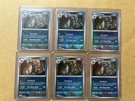 6 Umbreon Pokeball Karten Prismatic Evolution Englisch