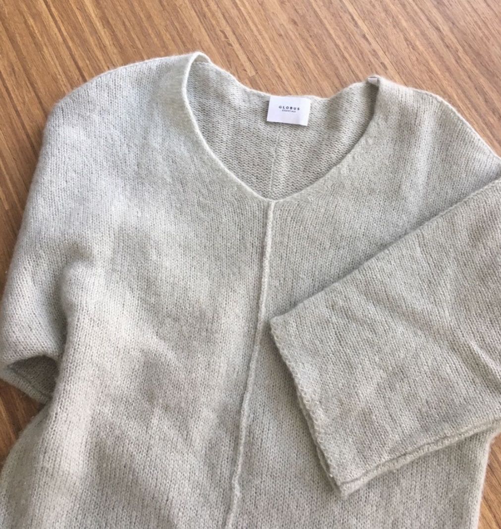 Pulls & Sweat-shirts:  Kaschmir Seide Pullover hellgrün XS – Neuf (Voir description) à Cham par kroti68 3