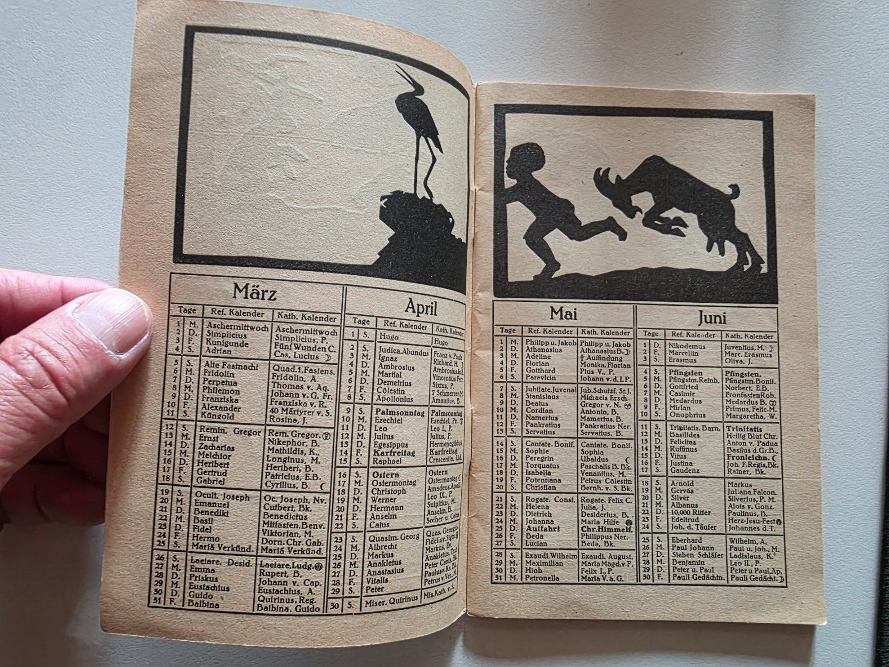 Bücher: Schweizerischer Tier Schutz Kalender 1933 – Gebraucht aus Walterswil BE von Lonitti 1