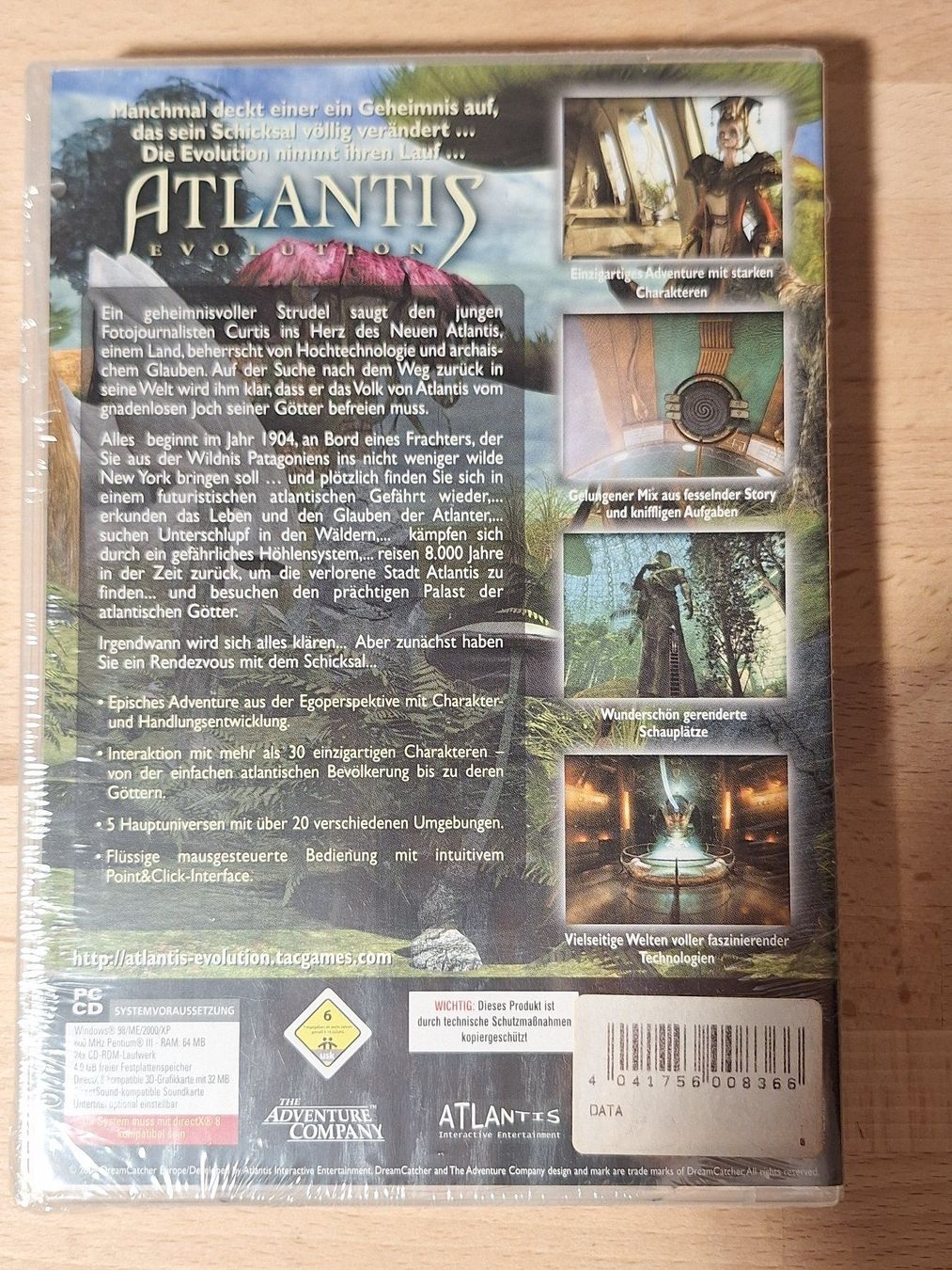 Giochi: Atlantis Evlution (retro PC-Spiel) – Nuovo e nell'imballaggio originale da Trasadingen venduto da Steinchenfrau 1