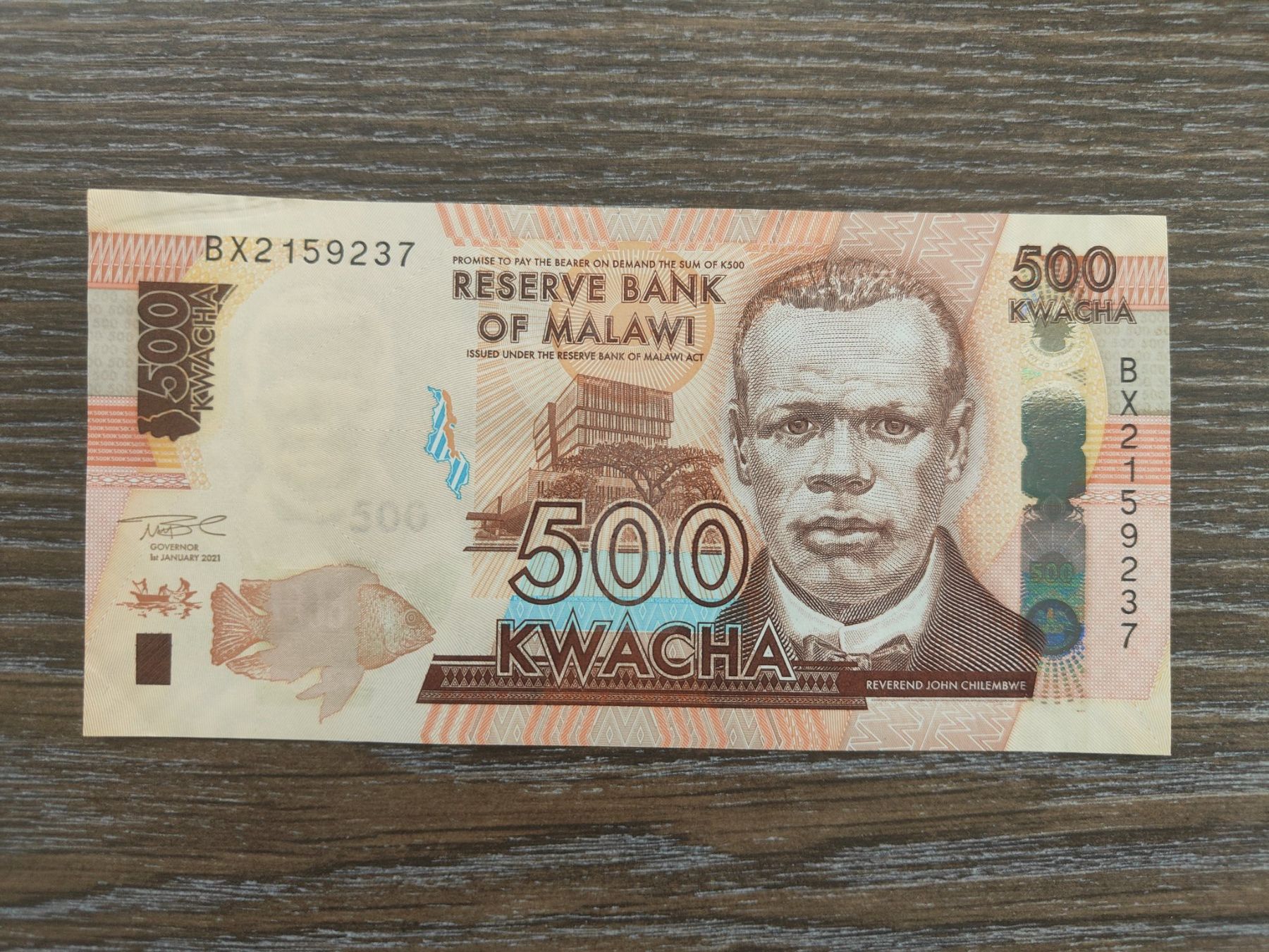 Banconote: Malawi 500 Kwacha 2021 !!!!!! – Usato da Flaach venduto da Lonzo99