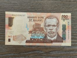 Malawi 500 Kwacha 2021 !!!!!!