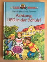 Buch ACHTUNG, UFO IN DER SCHULE ab 8 Jahren Lesekönig