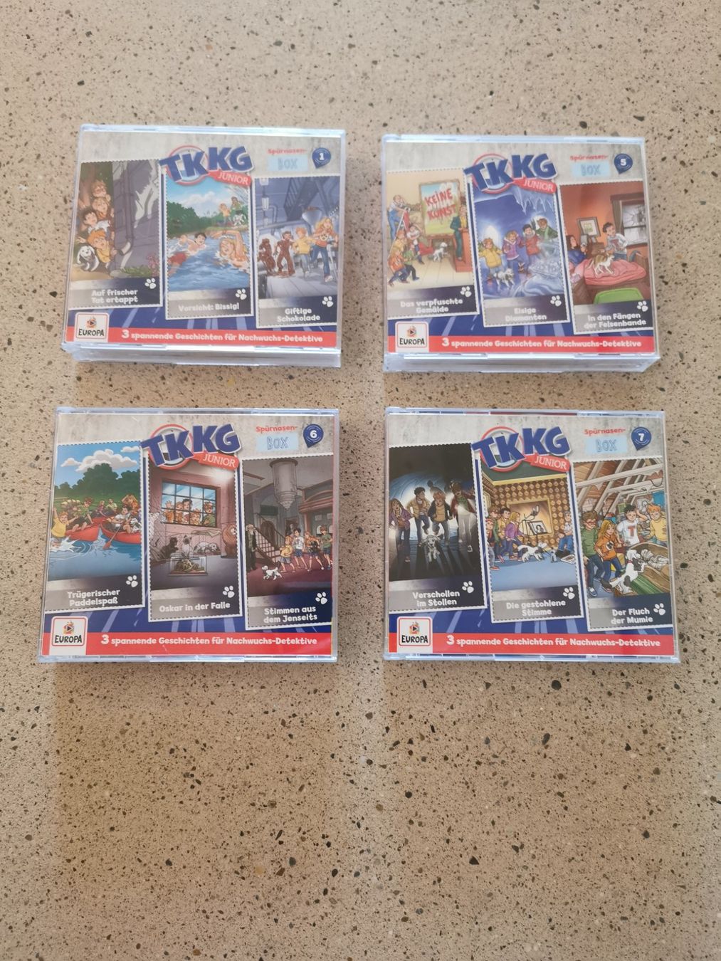 CD: 12 TKKG Junior CDs – Usato da Ottikon b.Kemptth. venduto da Schwammi007