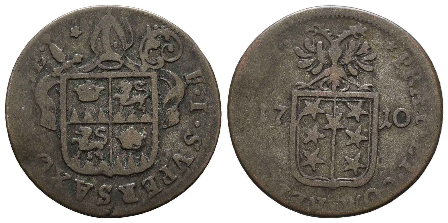 Tutti le monete: Wallis Batzen 1710  /3390 – Usato da Trimbach venduto da Solothurn1