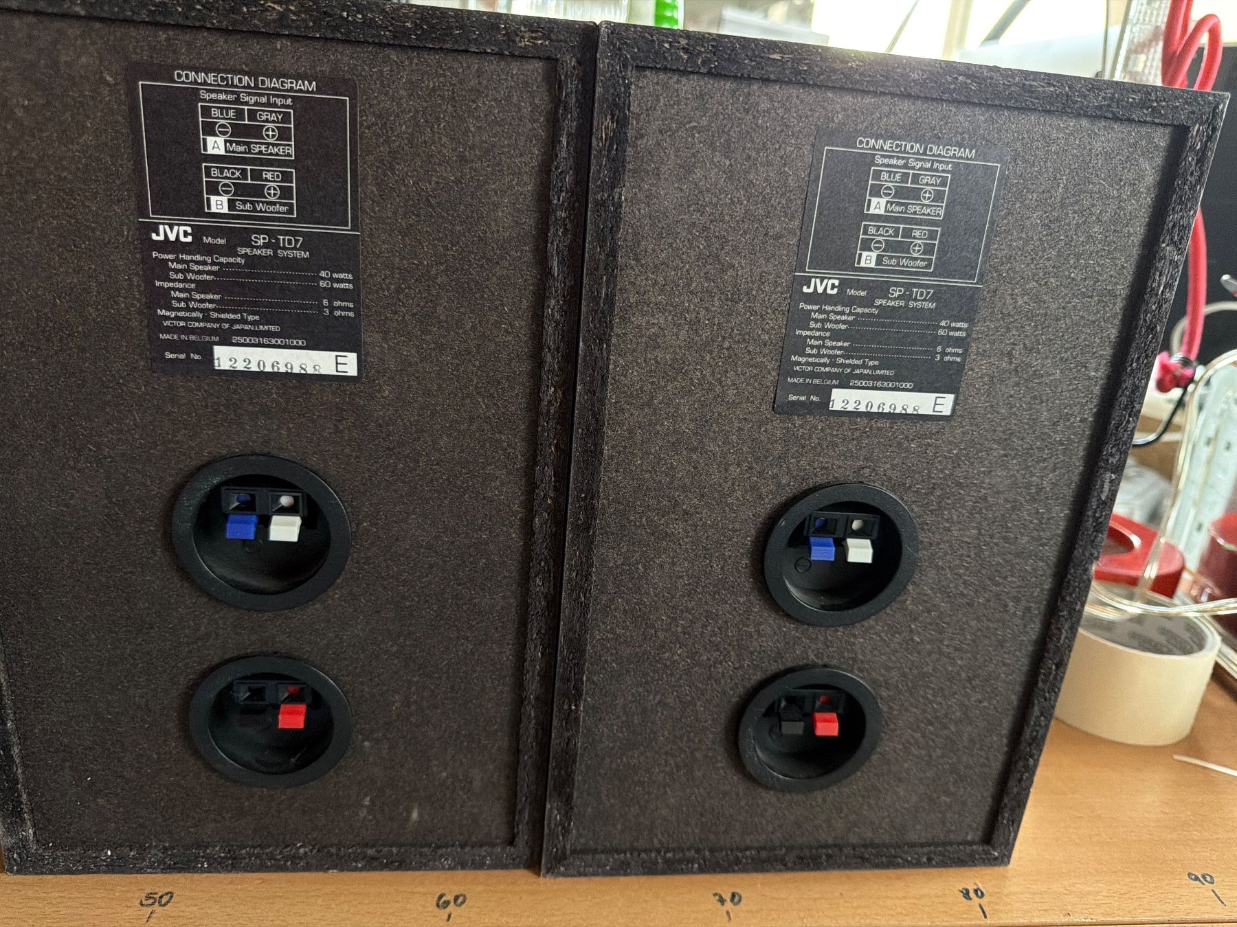 JVC Casse acustiche: JVC SP TD7 Lautsprecher Paar – Usato da Brügg BE venduto da TSP02 1