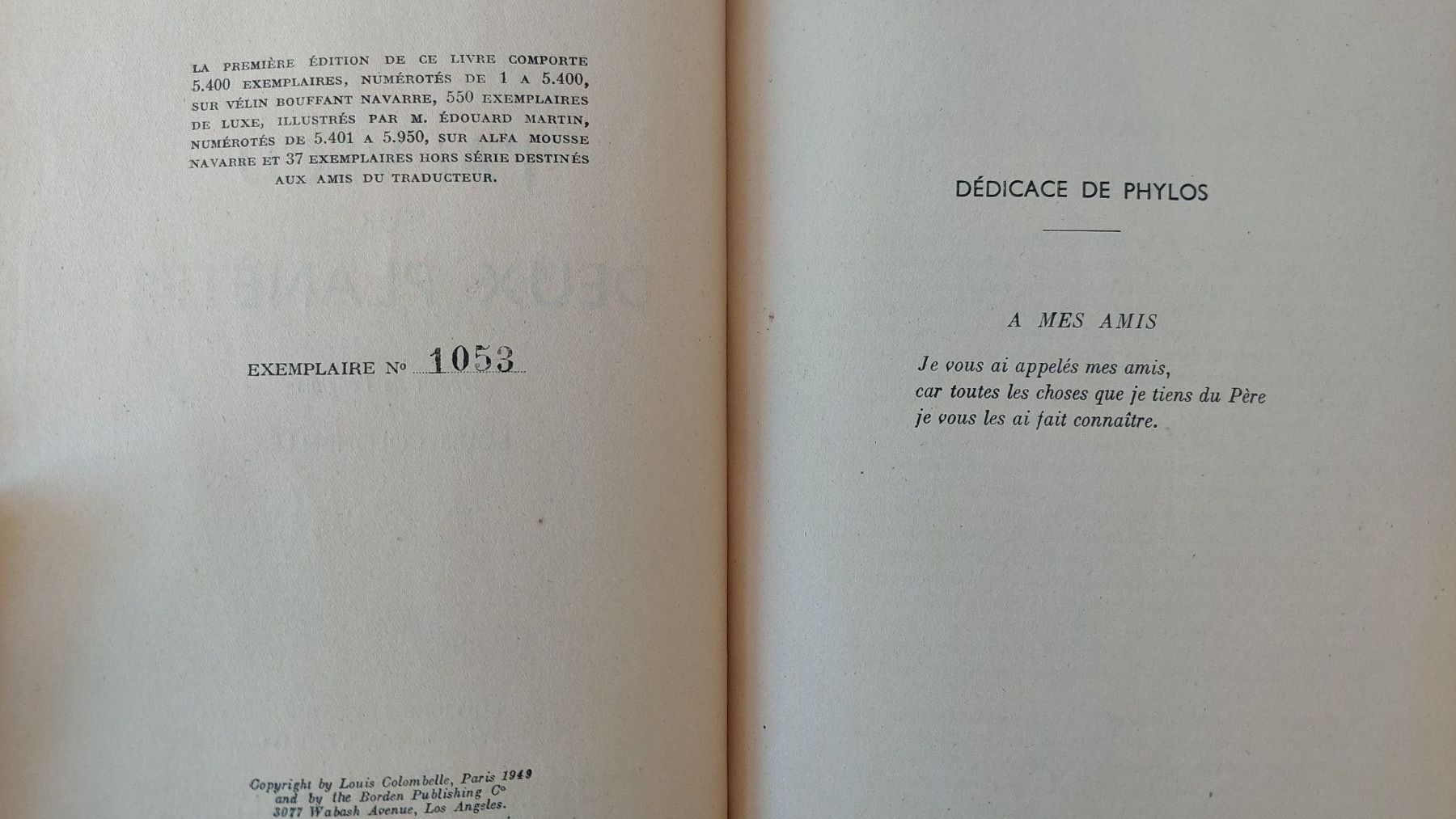 Libri: Phylos "J'ai vécu sur deux planètes" – Usato da Genève venduto da SamZu 1