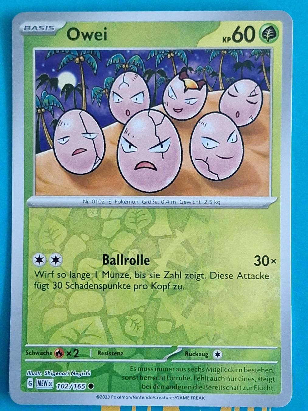 Pokémon Sammelbilder & Trading cards: Owei - Mew 151 DEUTSCH - Reverse Holo Pokemon – Gebraucht aus Altstätten SG von GGsGameshop