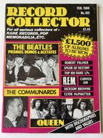 Record Collector Feb 1988 No 102 Beatles Queen REM Jackson 