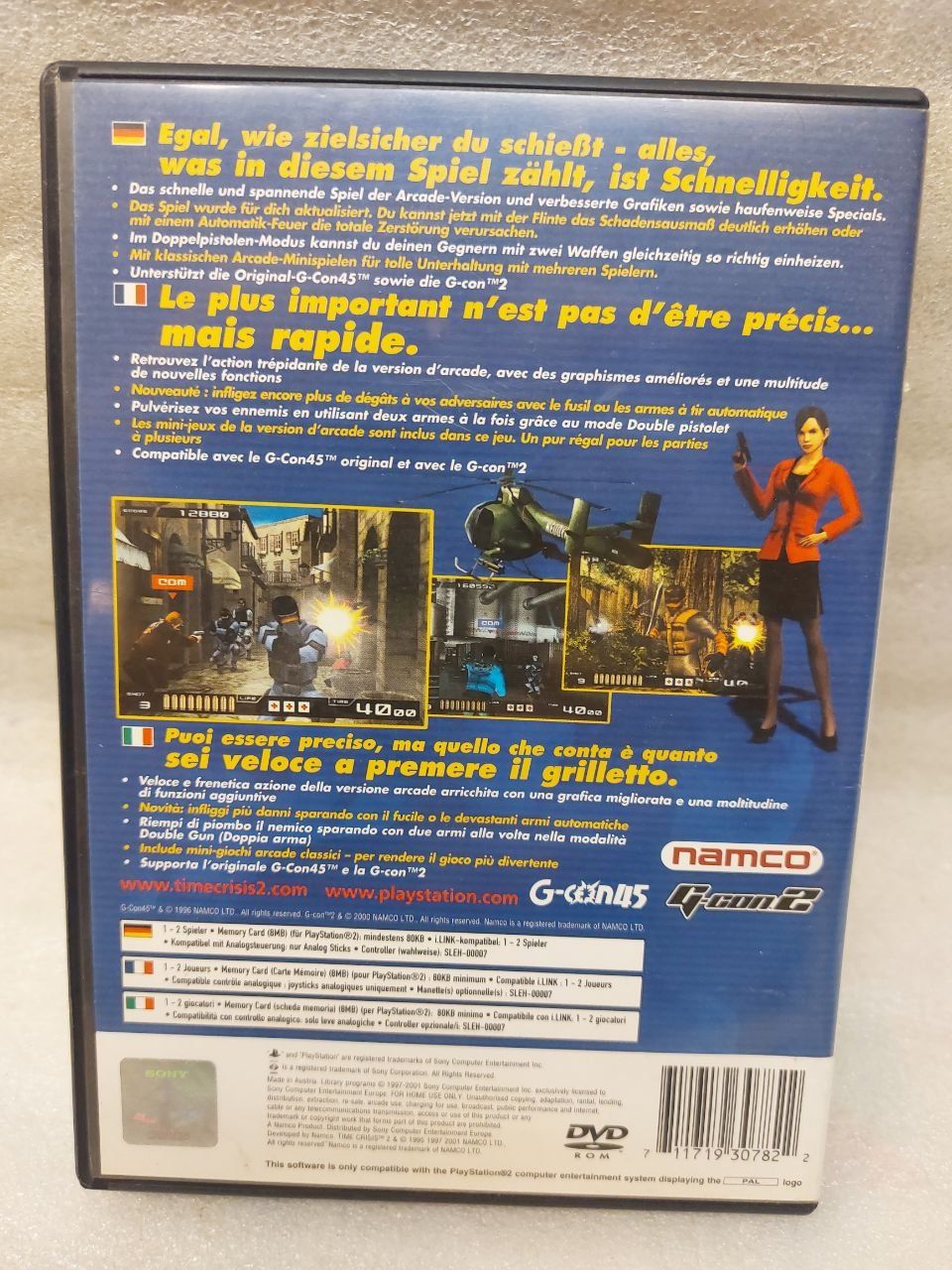 Sony Giochi: Time Crisis 2 - Namco PlayStation 2 – Usato da Pambio Noranco venduto da Pol69 4