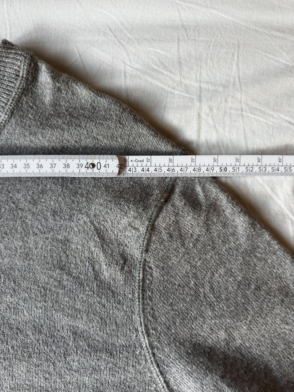 Tommy Hilfiger Pullover & Sweatshirts: Tommy Hilfiger Pullover, Lux Cotton, grau, L – Gebraucht aus Vilters von Sidsel_M 4