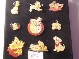9 ver. Disney 101 Dalmatiner Pins (U934)