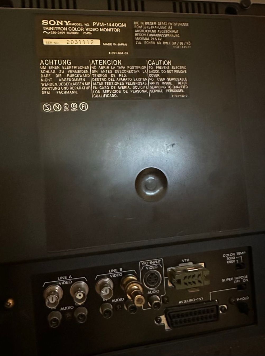 Televisori: Sony PVM trinitron moniteur idéal pour le retrogaming – Usato da Onex venduto da rya_5brm 3