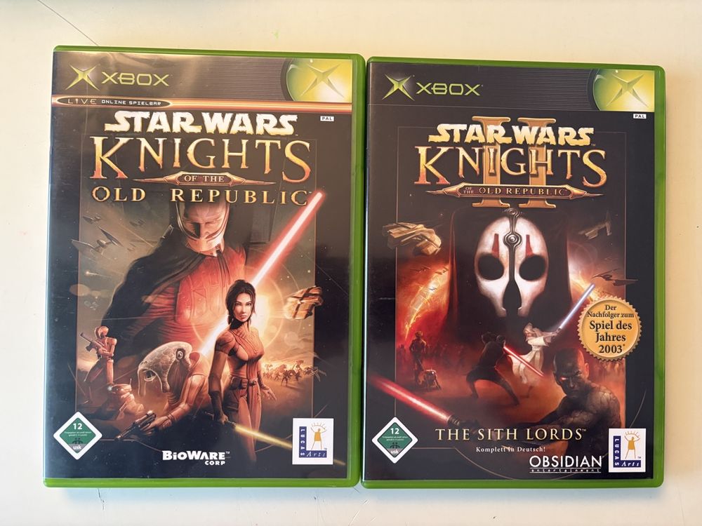 Star Wars: Knights of the Old Republic 1 & 2 - Xbox Classic (Gebraucht ...