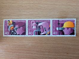 Timbres CH 1978 - (14. IX.) N° 614 + 615 + 616 appondu (b)