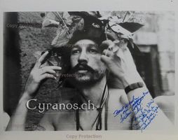 Frederic Forrest (1936-2023) Schauspieler - sign. Grossfoto