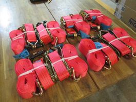 8 Stk. Spannset  Spanngurten  5000kg  6m