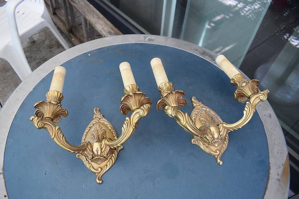 Lampes: 2 Antike Wandbeleuchtung – D'occasion à Brügg BE par Aristotolius 1