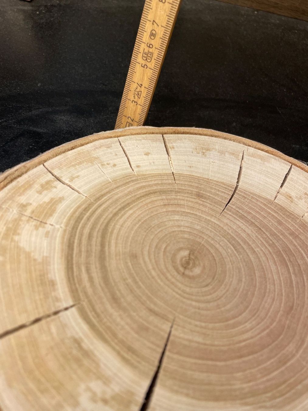 Articoli in legno: Holzscheibe Kirsche alt – Usato da Brunnen venduto da Holz-style 3