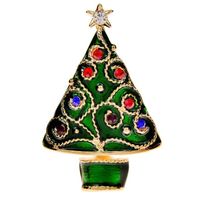 Brosche Christbaum ( Weihnachtsbaum)