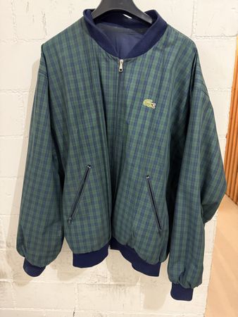 Lacoste Vintage Plaid Jacket, Size XL