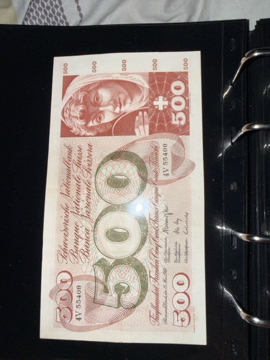Banconote: Billet de banque Suisse 500.- de 1968 – Usato da Morges venduto da jul_7rz7 1