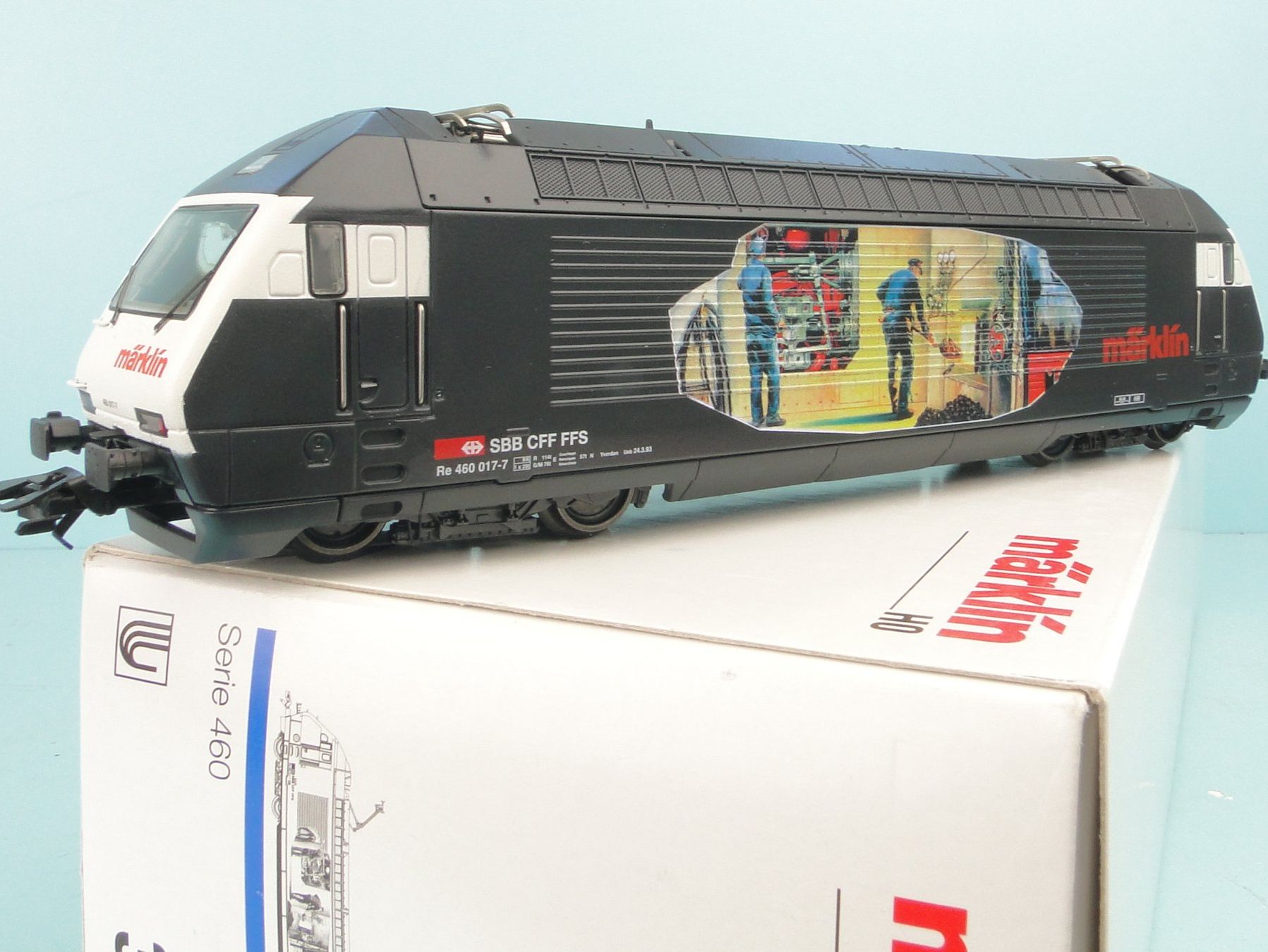 Märklin Modellini di ferrovie: Märklin 3451 SBB S460 Digital – Usato da Bülach venduto da cann11