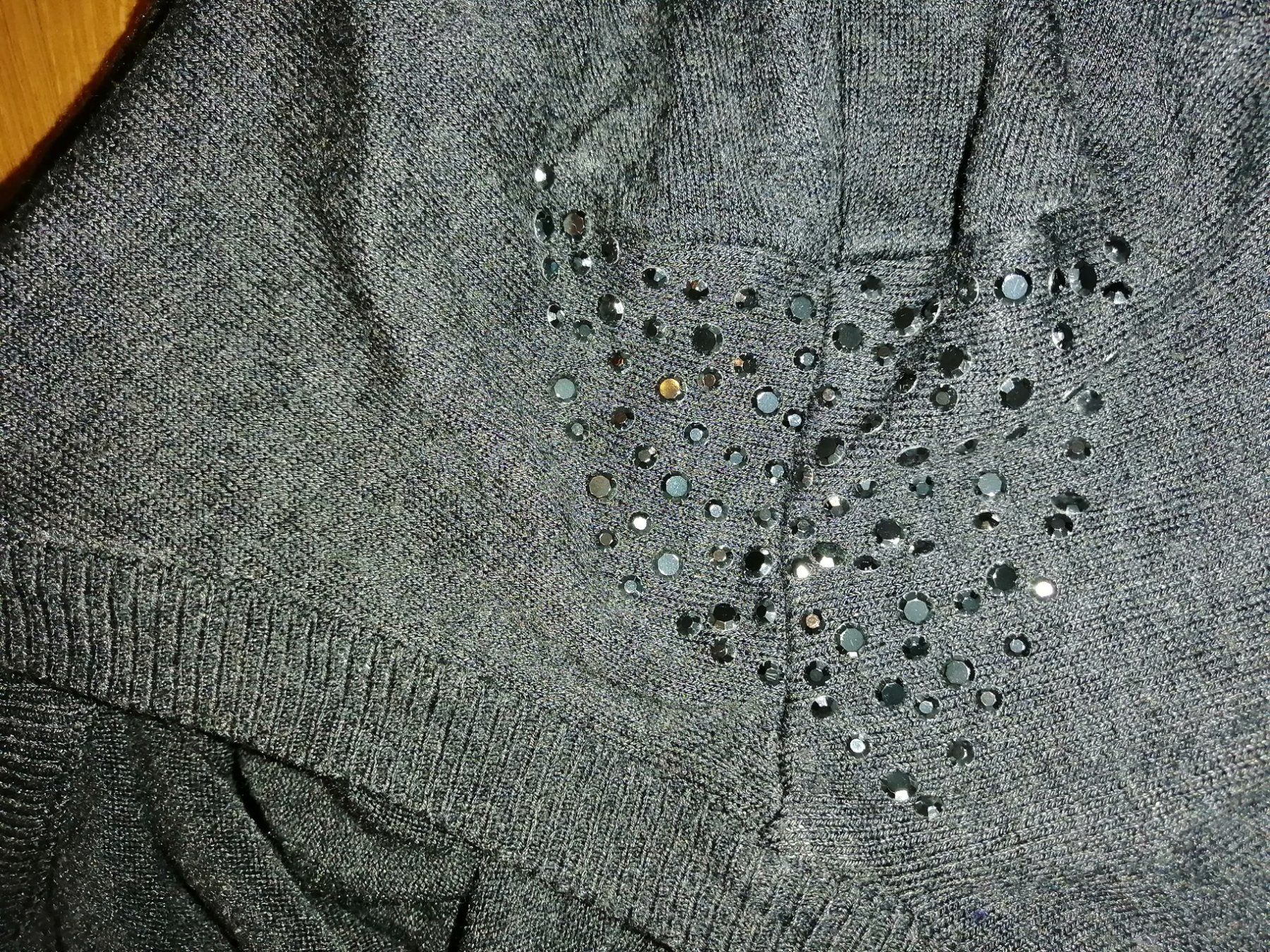 Tchibo Jacken: Damen Jäckchen Anthrazit Gr.40 mit Glitzersteinchen Tchibo – Neu (gemäss Beschreibung) aus Uster von zebralino 3
