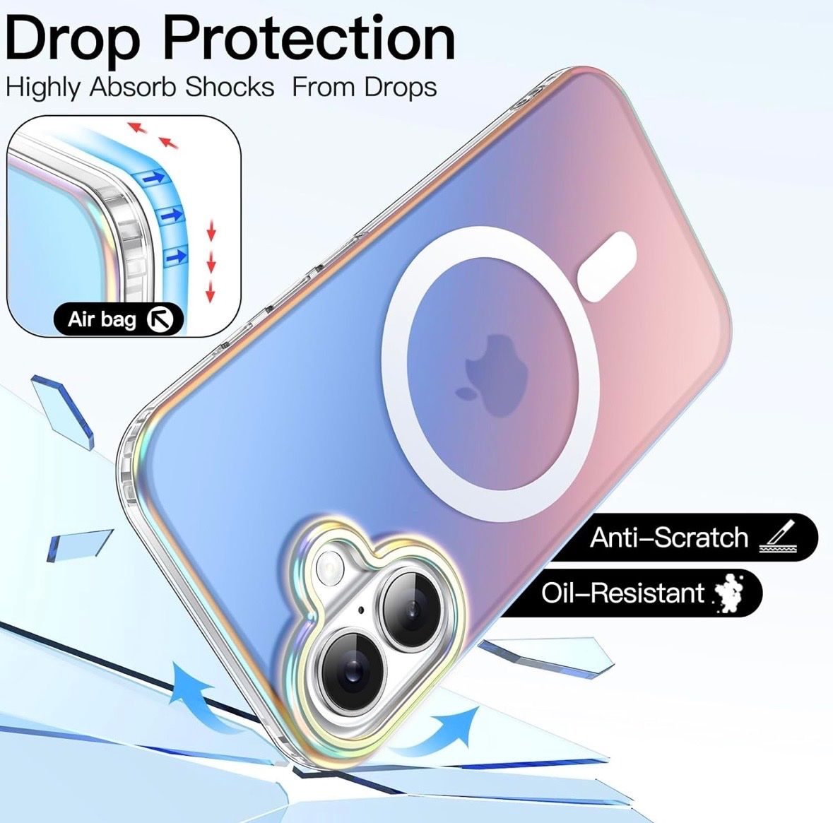 Apple Covers & Schutzfolien: iPhone 16 silicone MagSafe Hülle - Iridescent neu – Neu und originalverpackt aus Frauenfeld von Vanityroom 1