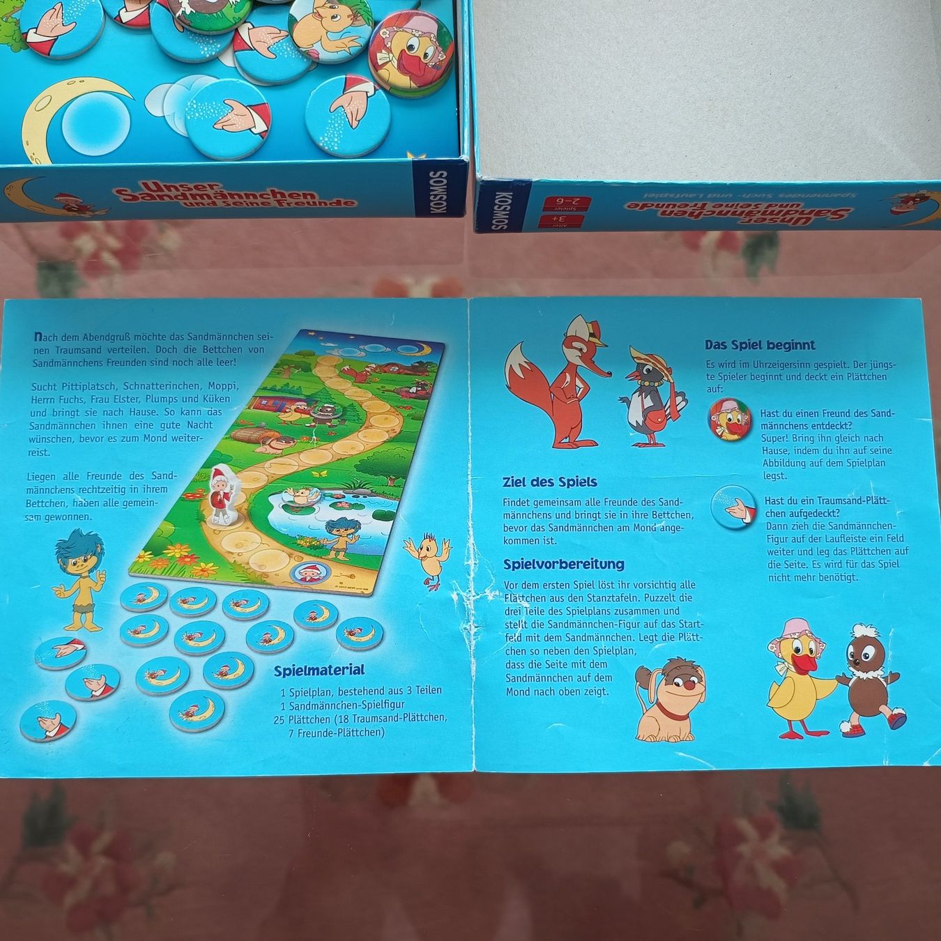 Kosmos Giochi: Spiel "Unser Sandmännchen und seine Freunde" – Usato da Emmetten venduto da Hornberger 2
