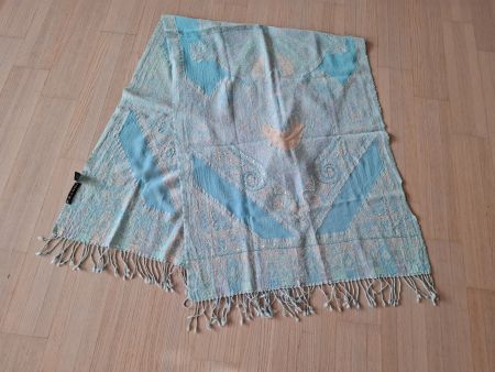Schicke Schal 100% Wolle 65x175 cm