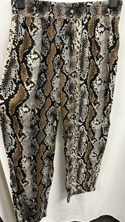 leichte Sommerhose Strandhose Krokodil Boho Style Gr. S / M
