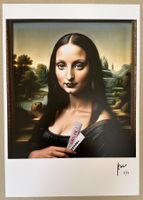 KeC: Mona Lisa “Call Me”, Grösse A3, signiert 3/50