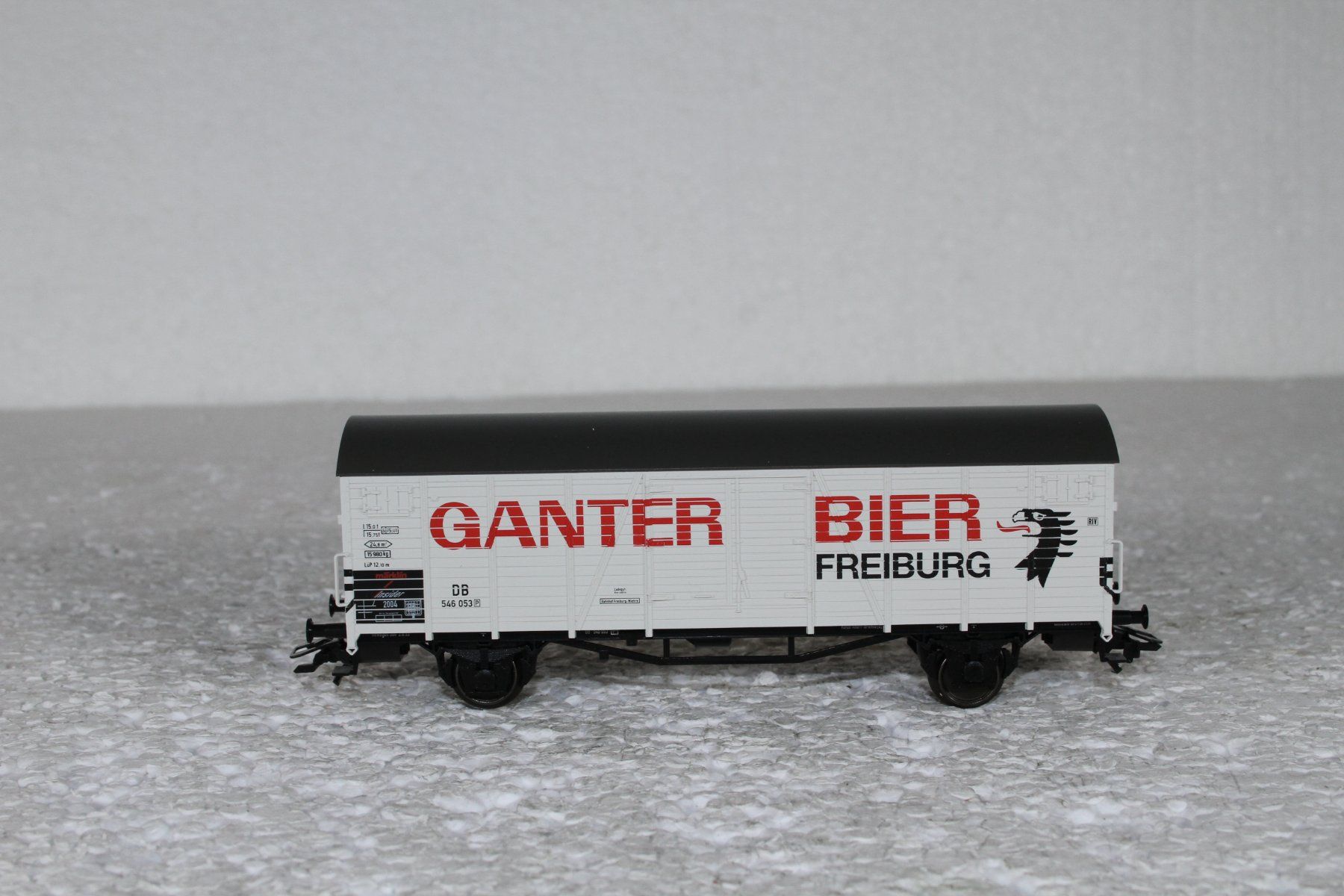 Märklin Modellini di ferrovie: Marklin 46201 Ganter Bier Insider 2004 – Usato da Triesen venduto da gleis8 2