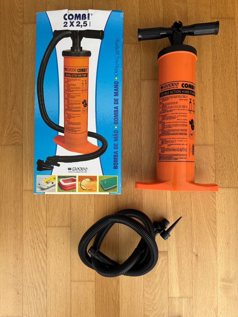 Pompe & Parti di ricambio: Luftpumpe 2 x 2,5 l – Usato da Rombach venduto da Kickgoal