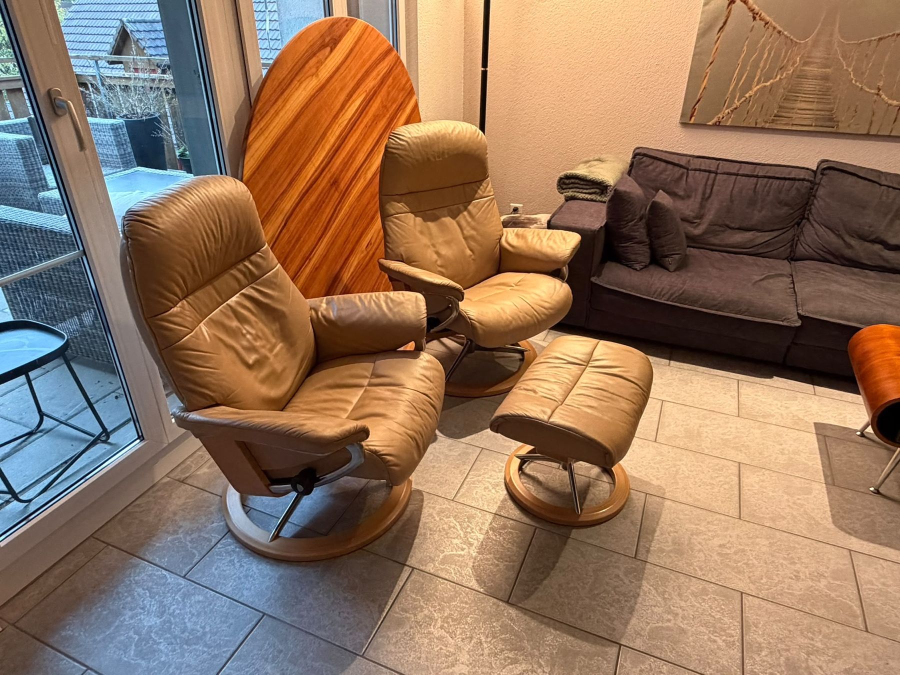 Stressless Poltrone: Zwei Stressless Sessel mit Hocker – Usato da Freienstein venduto da Sveti369 2