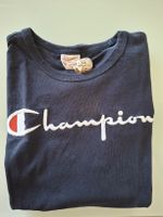 T-shirt Champion bleu marine a manches courtes