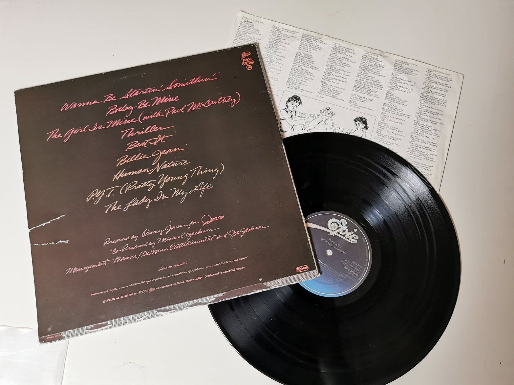 Dischi in vinile: Michael Jackson – Thriller – Usato da Grafenried venduto da House-of-Oldies 1