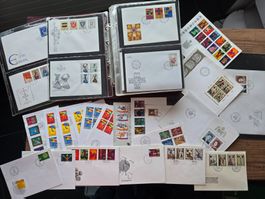 FL Lot FDC Briefe Liechtenstein